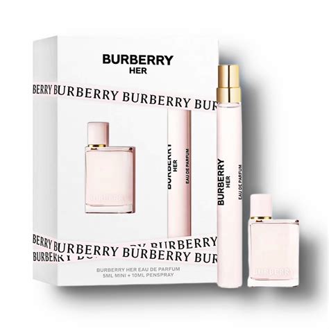 burberry her mini gift set.